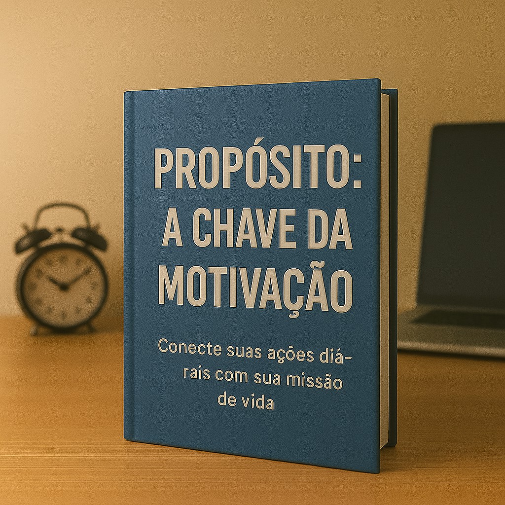Capa do E-book Propósito: A Chave da Motivação